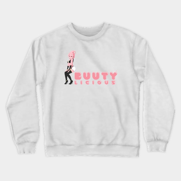 Miss BUUtylicious Crewneck Sweatshirt by JanzDesign